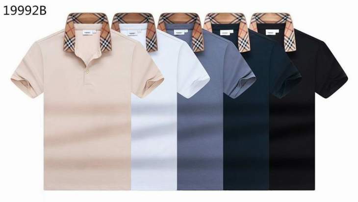 Picture of Burberry Polo Shirts Short _SKUBurberryM-3XL25wx1229173